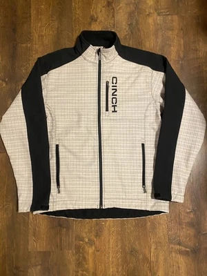Cinch Jacket Mens Medium M Performance Full Zip Outdoor Western Rodeo Softshell - Image 1 of 3