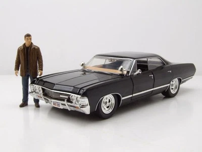 Chevrolet Impala Sport Sedan 1967 Supernatural mit Figur Modellauto 1:24 Jada - Bild 1 von 4