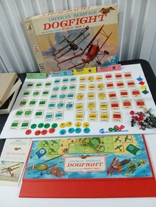Vintage 1963 American Heritage Dogfight Brettspiel WWI Air Battle  - Bild 1 von 18