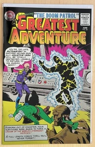 MY GREATEST ADVENTURE #80 Facsimile Ed FOIL Cvr NM/MT 98 KEY Rpt 1st Doom Patrol - Picture 1 of 6