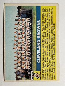 1956 Topps #45 Cleveland Browns (VGEX) - Imagen 1 de 2