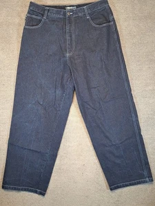 South Pole Jeans SZ 36x30 RN82628 Men's Dark Wash Baggy Y2K Wide Leg - Picture 1 of 11