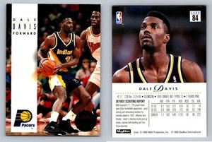 Dale Davis Forward Indiana Pacers SkyBox 1993 Card 84 Basketball Legend - Picture 1 of 12