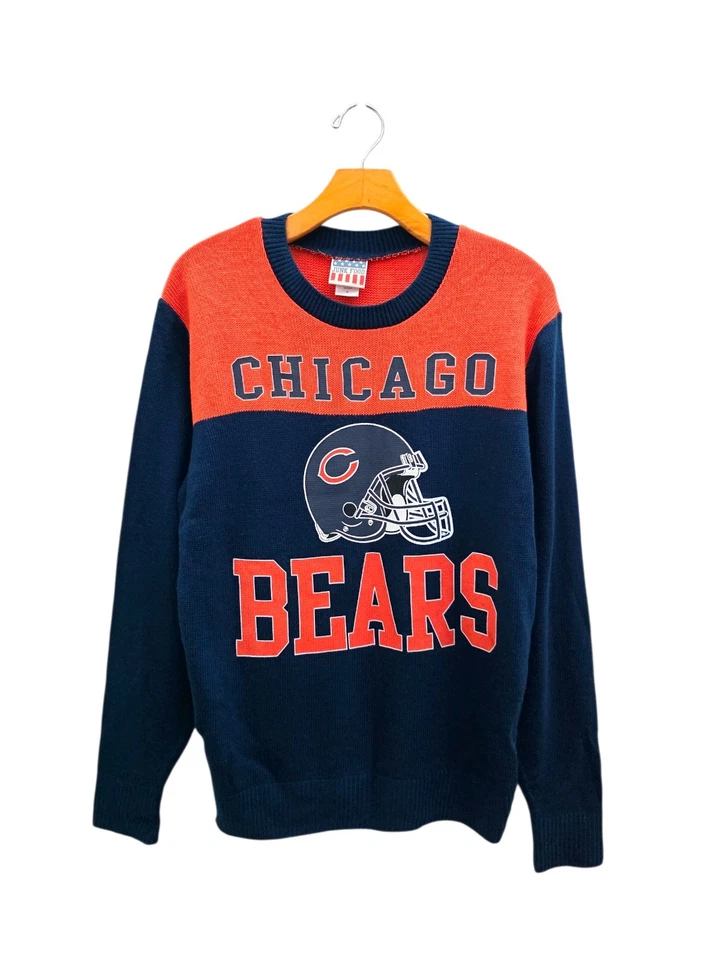 Suéter Pullover Tejido Comida Chatarra 2014 Chicago Bears Fútbol NFL Para Mujer Talla M Foto 1 de 4