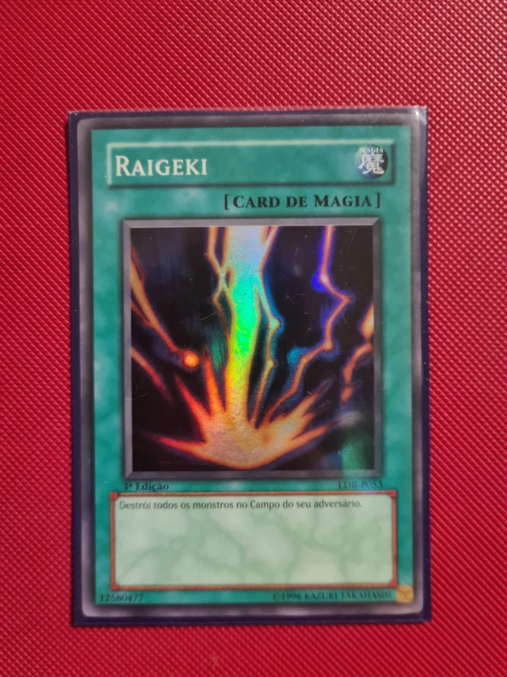 Raigeki LDB-P053 1. Auflage Super Rare Yu-Gi-Oh Karte Portugal - Bild 1 von 1