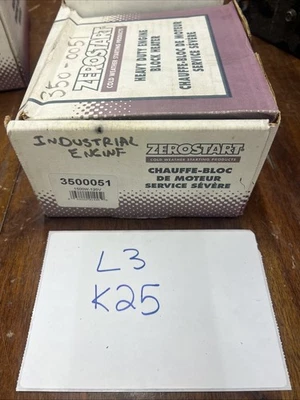 Zerostart 3500051 Engine Block Heater 1500W 120V Zero Start Block Heater - Image 1 of 2