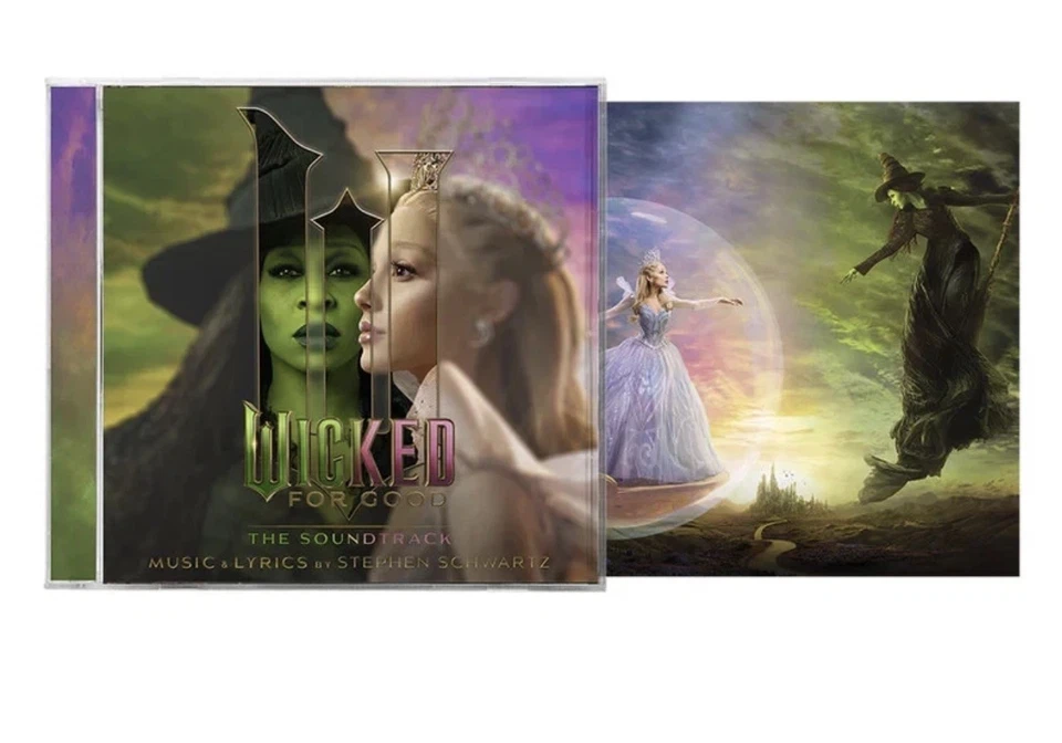 Wicked: For Good — The Soundtrack CD Signed - CONFIRMED PRESALE - SHIPS 11/23 - Image 1 of 1