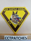 NEW CASTLE COUNTY, DELAWARE POLICE K-9 UNIT SHOULDER PATCH