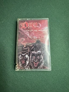 DIO Cassette Tape LOCK UP THE WOLVES 90s Metal HEY ANGEL WILD ONE--RARE BLUE TP - Picture 1 of 3