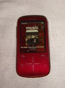SanDisk Sansa Fuze+ (4GB) Digital Media MP3 Player Red. Works great, good cond. - Picture 1 of 4