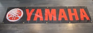 Yamaha Banner Flagge groß 2x8 Fuß Motorrad Factory Racing MotoGP Team Biker - Bild 1 von 4