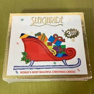 Sleighride 3 CD Set Worlds Most Beautiful Christmas Carols 3 hours of music new - Picture 1 of 12