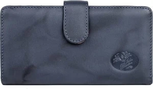Julia Buxton Heiress Pik-Me-Up® Checkbook Keeper Navy,Wallets - Picture 1 of 2
