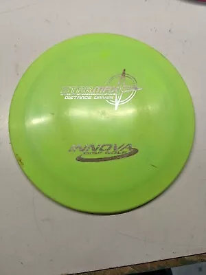 Innova Star Max Green Marbled PFN Disc Golf Rare 172G Patent #s Natural Beauty - Image 1 of 2
