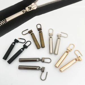 5X/Set Zipper Slider Pull Fix Repair Replacement Puller - Instant Clip on Zipper - Picture 1 of 15