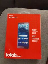 Total by Verizon Nokia C100, 32GB, Blue - Prepaid Smartphone 
