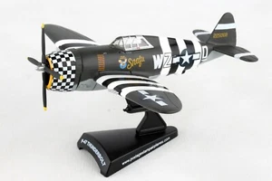 BRIEFMARKE (PS5359-3) USAAF P-47 "SNAFU" MASSSTAB 1:100 DRUCKGUSS METALLMODELL - Bild 1 von 9