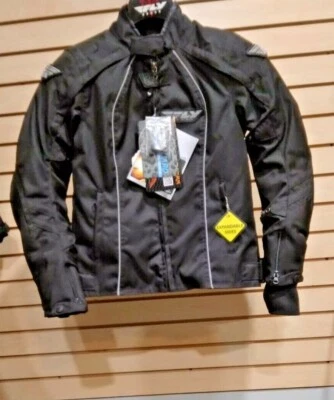 Chaqueta Fly Racing Georgia II para mujer negra XS Foto 1 de 4