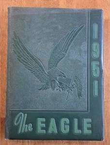 1951 The Eagle Chicora High School Annual, North Charleston, South Carolina - Picture 1 of 6