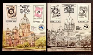 TONGA - NIUAFO'OU Sc 50 NH EDICIÓN DE 1984 - HOJA DE RECUERDO + PRUEBA - EXPO - Imagen 1 de 2