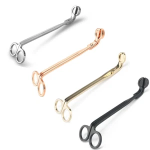 Quality Stainless Steel Candle Wick Trimmer Oil Lamp Cutter Snuffer Scissor - Picture 1 of 55