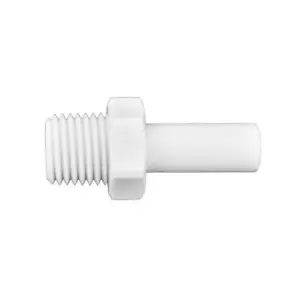 PACK DE 10: Adaptador de vástago - Tubo de vástago OD de 1/4" x accesorio de ósmosis inversa NPT (M) - Imagen 1 de 1