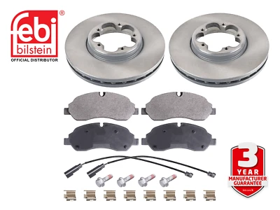 FEBI FRONT DISCS PADS FOR FORD TOURENO TRANSIT CUSTOM V362 V363 2110008 288MM - Image 1 of 4