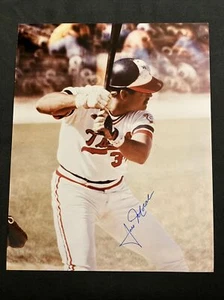 JOSE MORALES Minnesota Twins 1970er signed 8x10 Foto Bild Autogramm Auto - Bild 1 von 2