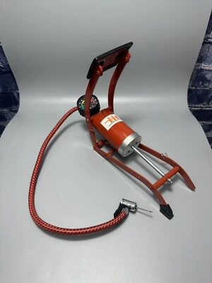 IIT Illinois Herramientas Industriales 100 PSI 10 pulgadas Bicicleta Coche Neumático Pie Bomba Foto 1 de 4