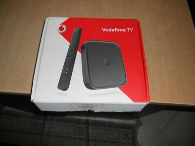 VODAFONE TV BOX 4K HD DECODER DVB-T2 WIFI CON TELECOMANDO - Immagine 1 di 4