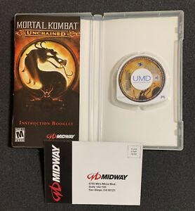 Mortal Kombat: Unchained Sony PSP Complete CIB GREAT CONDITION