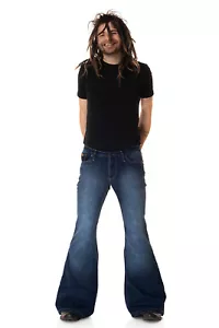Jeans uomo Comycom pantaloni a zampa STAR ECO-STYLE RUNAWAY - Foto 1 di 9