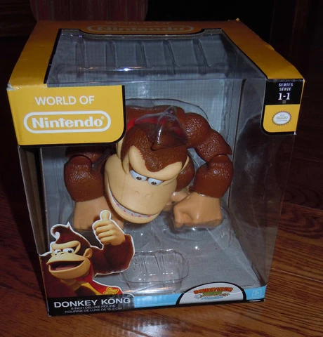 DONKEY KONG WORLD OF NINTENDO 2014 6" FIGURE NEW SEALED SERIES 1-1 Cover