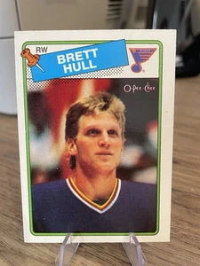 1988 89 OPC O-Pee-Chee #66 Brett Hull Rookie RC EX HOF - Bild 1 von 4