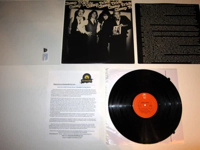 Cheap Trick S/T Epic PE-34400 1st 1977 Analog Mint Ultrasonic CLEAN - Image 1 of 4