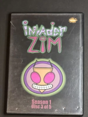 Invader Zim Season 1 Disc 3 Used Hard to Find - Image 1 of 2