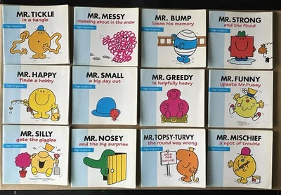 Mr Men Daily Mirror 12 Book Collection (full Set) - Image 1 of 4