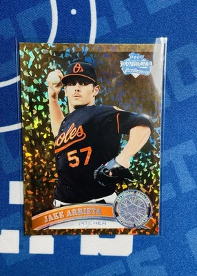Jake Arrieta 2011 Topps Cognac Diamond Anniversary #393 Baltimore Orioles/Cubs - Image 1 of 2