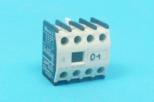 Klockner Moeller DILM150-XHI22 Auxiliary contact block 2 NO+2 NC contacts 16A - Foto 1 di 3