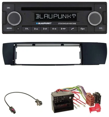 Blaupunkt MP3 Bluetooth DAB CD USB Autoradio für BMW X3 (E83 2004-2010) seitlich - Bild 1 von 4