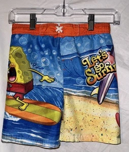 Bañador Bob Esponja Pantalones Cortos de Surf Pequeños Niños - Surf’s Up Patrick & Bob Esponja - Imagen 1 de 3