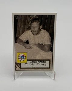 Tarjeta de béisbol Mickey Mantle New York Yankees Topps 2007 MMS10 - Imagen 1 de 4