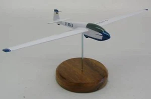 ASK-13 Schleicher Glider Airplane Desktop Wood Model Regular Free Shipping - Picture 1 of 1