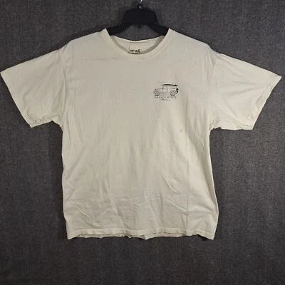 Camiseta Estilo Surf Naranja Playa Alabama Gráfica Para Hombres XL Pullover Cuello Redondo SS Foto 1 de 4