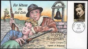 FRED COLLINS Hand Painted :2015 Ingrid Bergman - Limited Variety & w/Newsletter - Picture 1 of 2