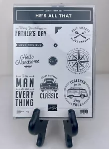 Stampin Up Hes All That Stempel- und Stanzenset - Bild 1 von 4
