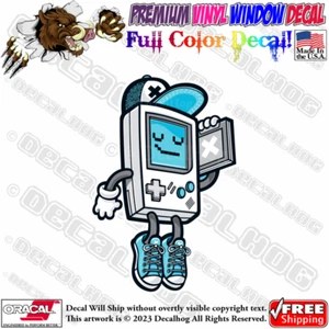 Gameboy Retro Nintendo Gaming Full Color Car Truck Window Vinyl Decal Sticker. - Bild 1 von 9