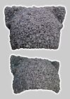 Handmade Crochet Cat Beanie, Crochet Fuzzy Fluffy Wool Cat Ear Wolf Ear Beanie
