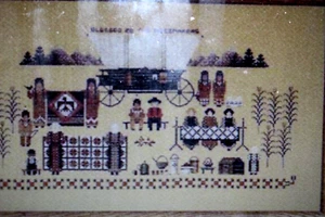 Piecemakers I by Told In A Garden cross stitch pattern - Picture 1 of 2