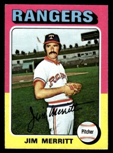 1975 Topps - Jim Merritt #83 - Picture 1 of 2